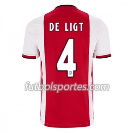 Camisetas AFC Ajax Matthijs de Ligt 4 Primera Equipacion 2019/2020